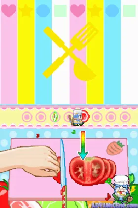 Cookin' Idol I! My! Mine! - Game de Hirameki! Kirameki! Cooking (Japan) screen shot game playing